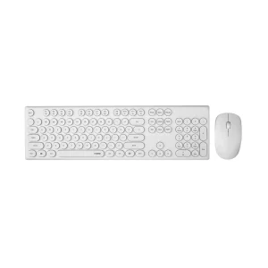 کیبورد و ماوس بی‌سیم رپو مدل Rapoo X260s White