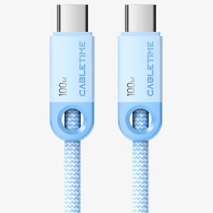 کابل شارژ USB-C 60w کِیبِل تایم