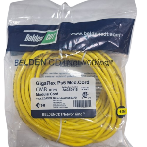 کابل شبکه پچ کورد Cat6 بلدن (Belden) طول 15 متر