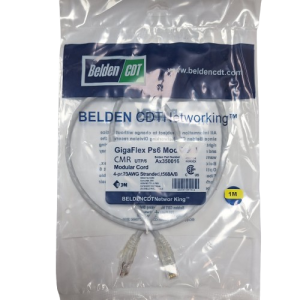 کابل شبکه پچ کورد Cat6 بلدن (Belden) طول 1 متر